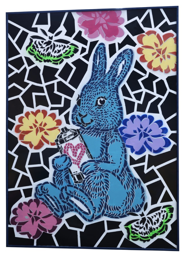 aiko, the bunny, straat museum amsterdam