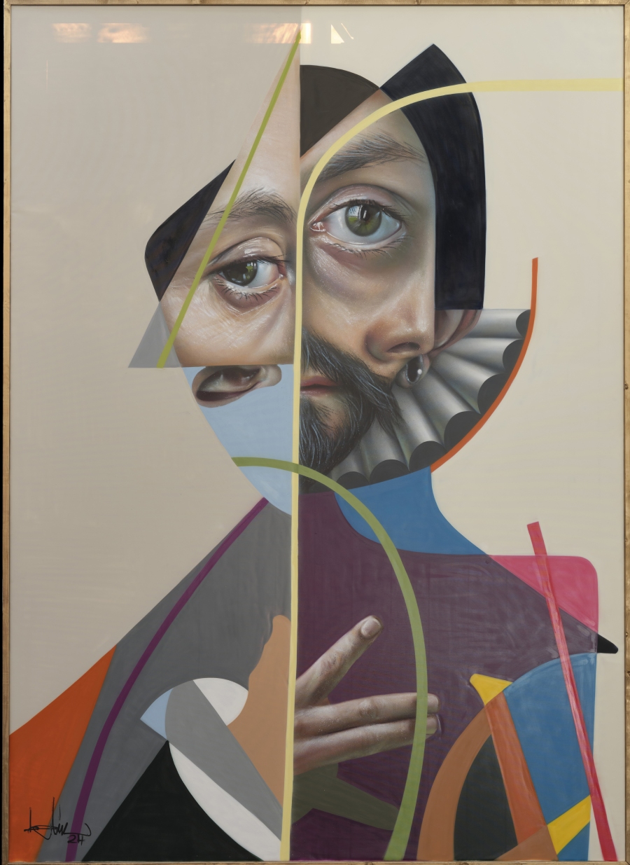 belin, duo, straat, street art, museum, amsterdam, el greco