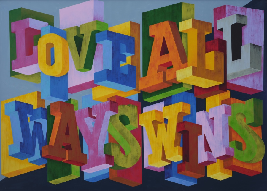 york one, love all ways wins, straat museum, abstractypograffiti