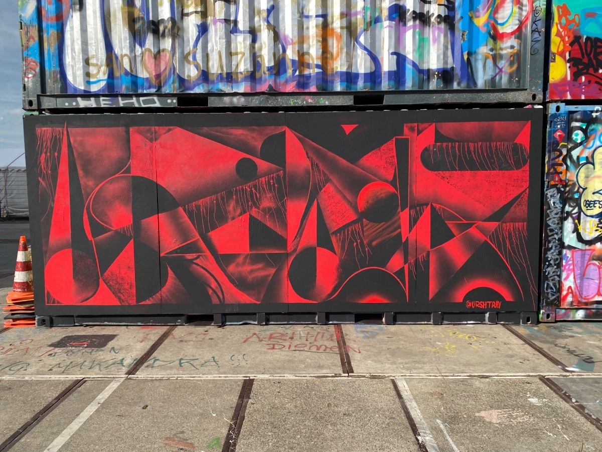 ursh, graffiti, amsterdam
