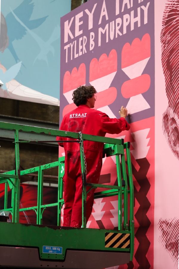 tyler b murphy, keya tama, seldom, told, never, forgotten, straat, museum, amsterdam, street art, ndsm