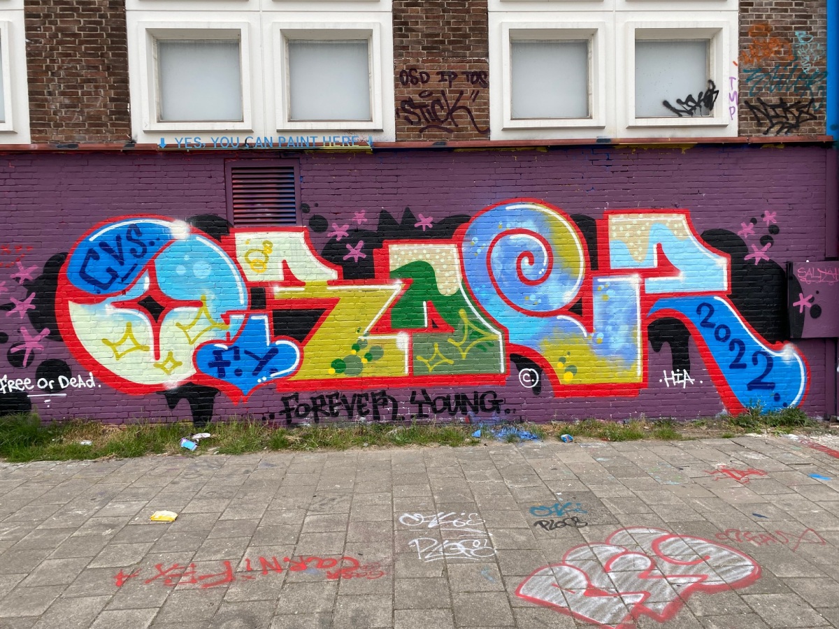 order, graffiti, amsterdam