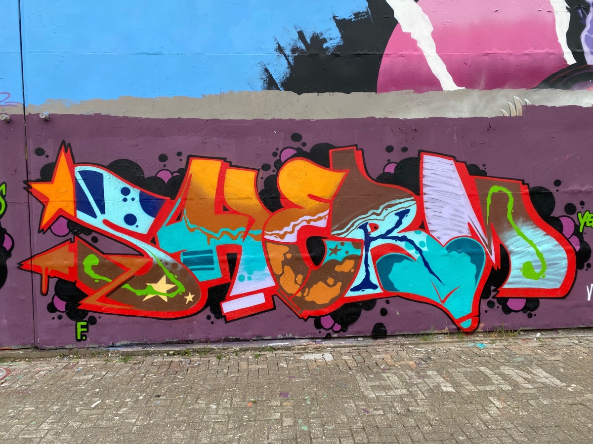 sherm, graffiti, amsterdam