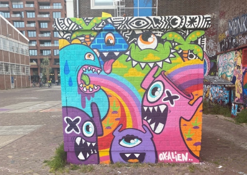ox alien, ndsm, street art