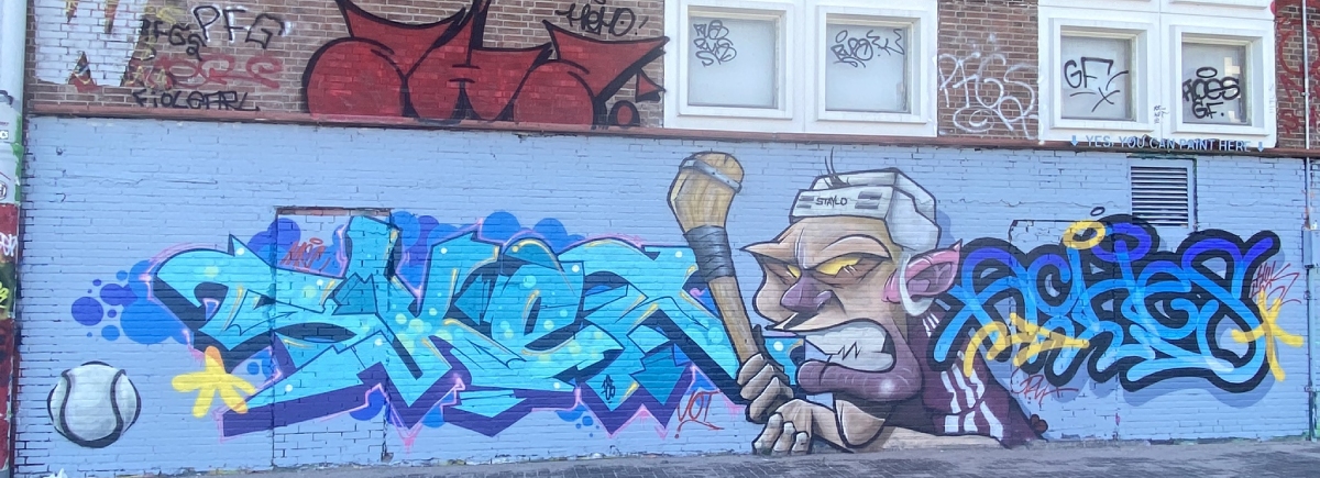 sket, staylo, aches, ndsm, graffiti, amsterdam