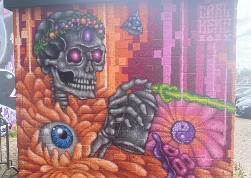 carl kenz, ndsm, graffiti, amsterdam
